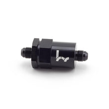 Load image into Gallery viewer, Hybrid Racing Black Inline Fuel Filter -6AN to -6AN (Universal) HYB-FIL-00-04