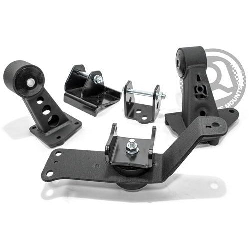 00-09 S2000 ADAPTER CONVERSION ENGINE MOUNT KIT (K-Series/Manual/Extra Header Clearance) - Mounts