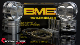 SpeedFactory Racing / BME Honda B-Series Outlaw Pistons - 8.5:1 -13cc Dish