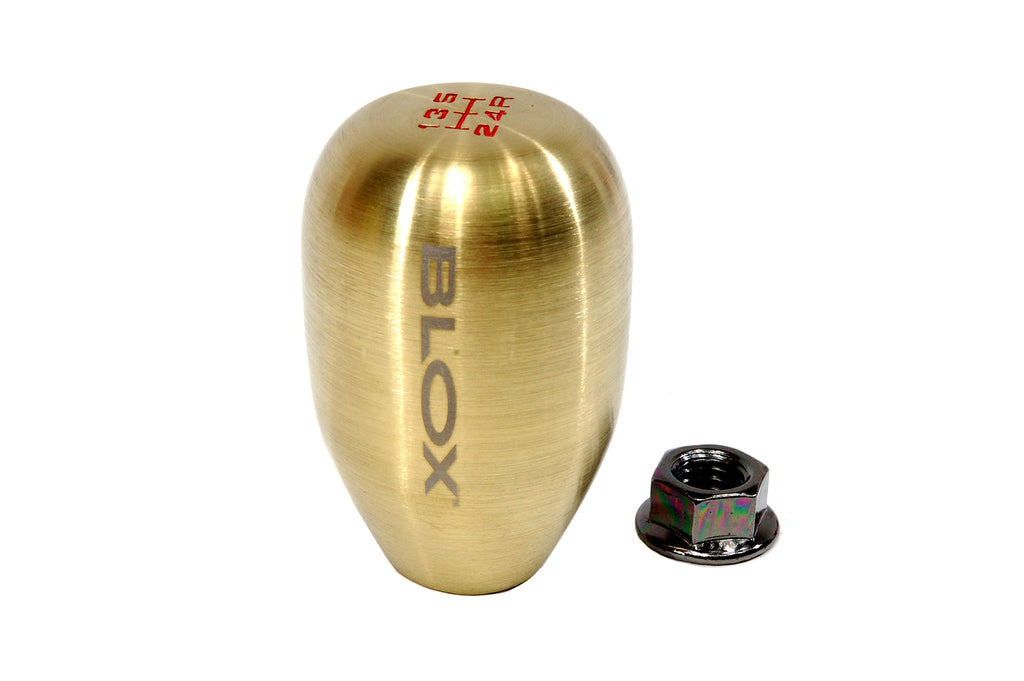 Blox Racing "Original" 6-Speed Billet Shift Knob, Bronze, 10 x 1.25mm
