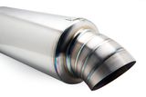 Blox Racing T304 Stainless Steel Universal Street Mufflers with Turndown Tip