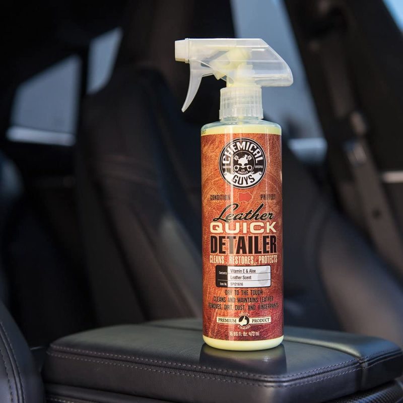 Chemical Guys Leather Quick Detailer Care Spray - Matte Finish