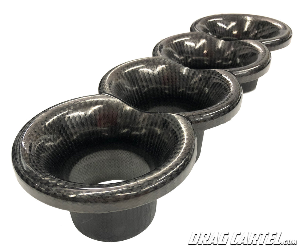 Carbon Fiber 70MM / 3'' Ram Tubes - Velocity Stocks