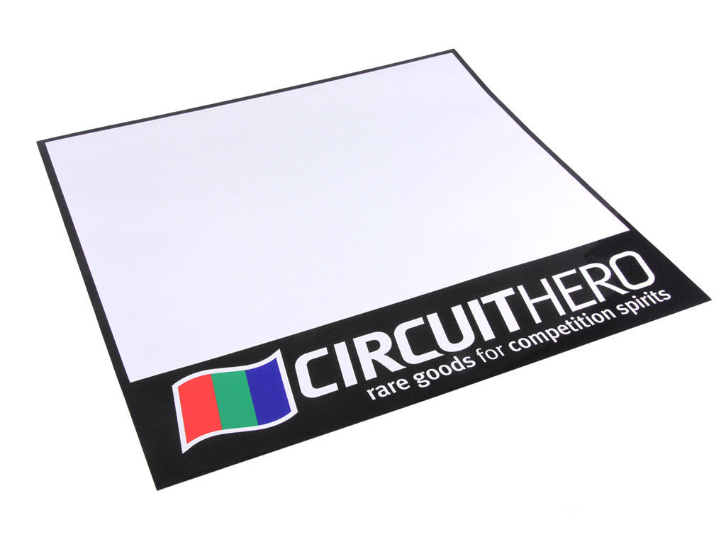 Circuit Hero Track Number Door Plate Decals (Pair)