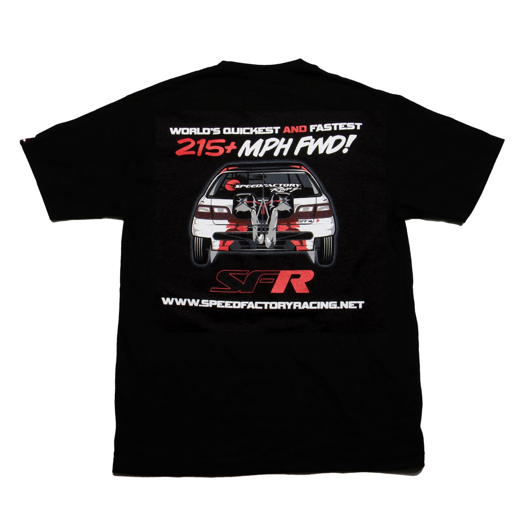 SpeedFactory Racing Outlaw Comic T-Shirt - Black
