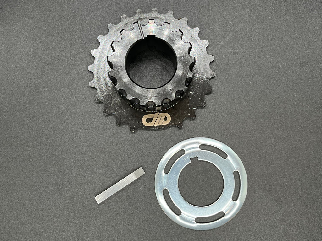 gear crank Almanzar Motorsports 24-2 B-Series Crank Trigger Wheel w/ Long Key & W – SpeedFactoryRacing