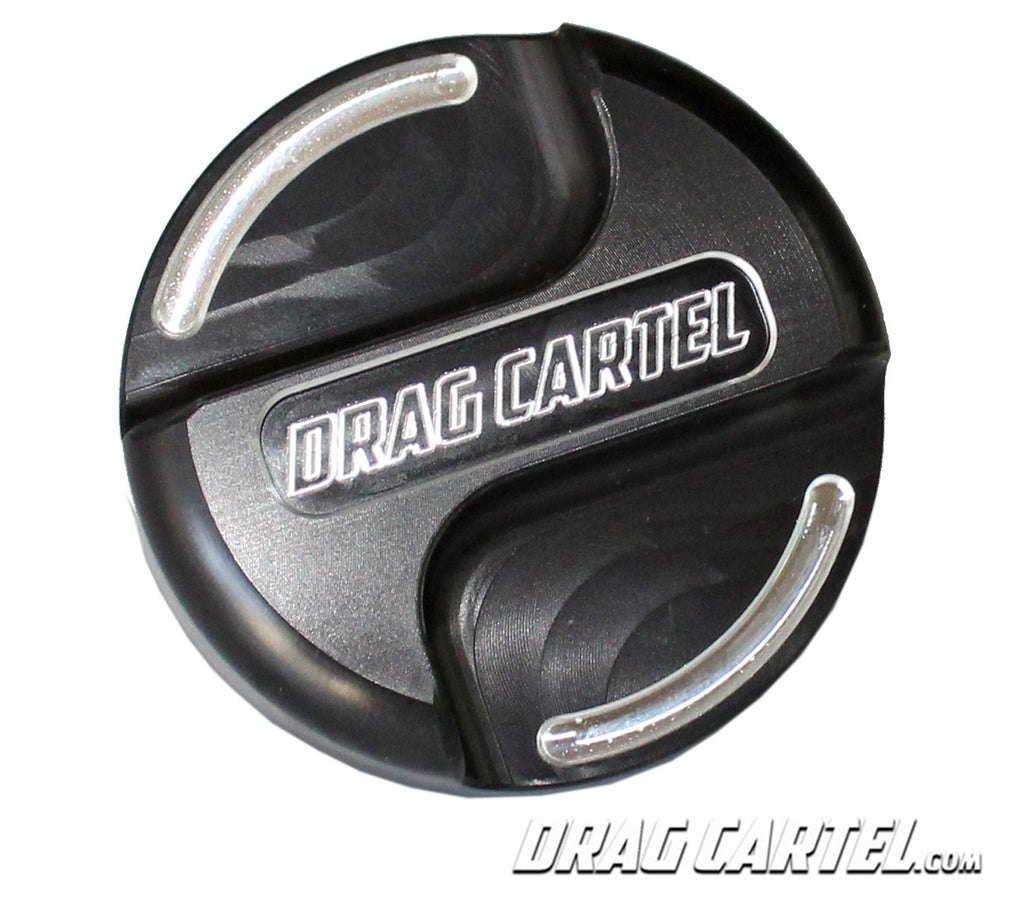 drag cartel oil cap black