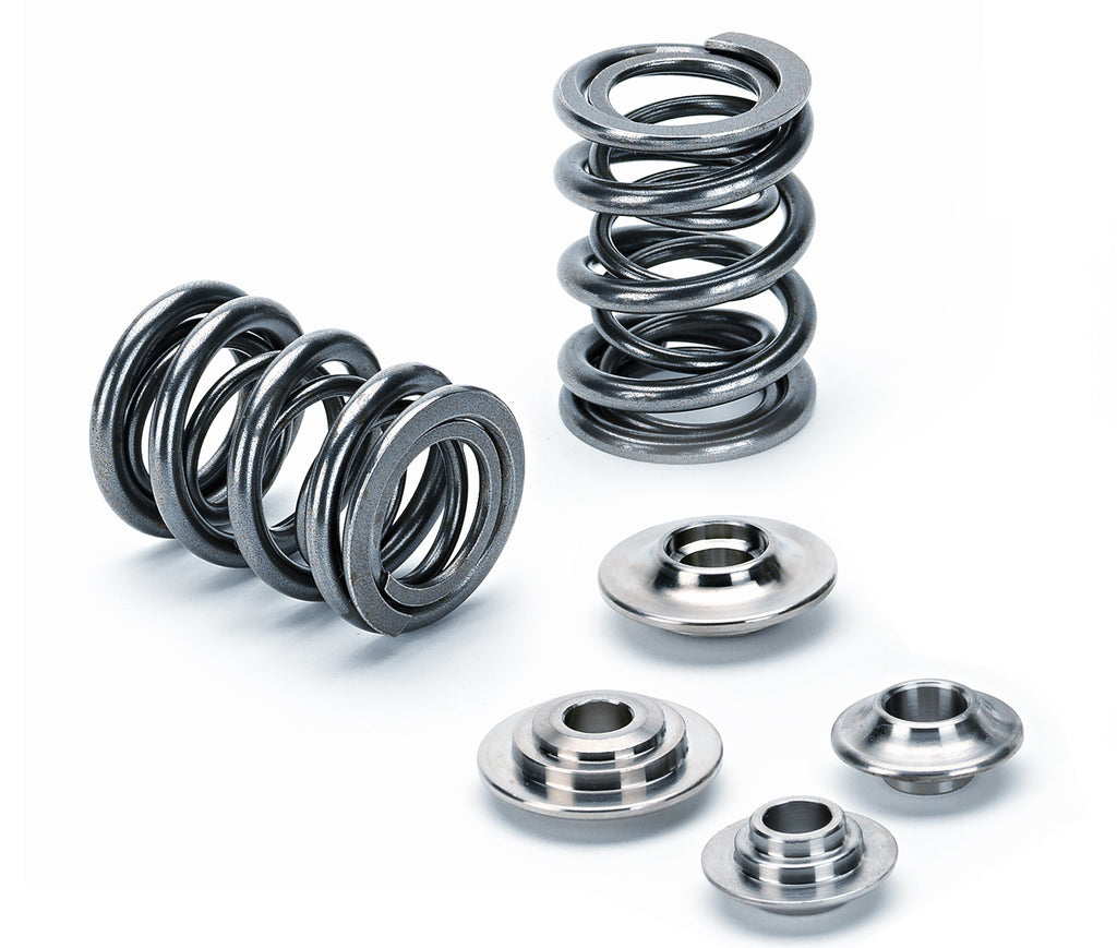 Supertech Dual Valve Springs and Titanium Retainers for B16, B18c - All Motor and Low Boost Applications