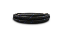 Load image into Gallery viewer, Vibrant -12 AN Two-Tone Black/Blue Nylon Braided Flex Hose (20 foot roll)