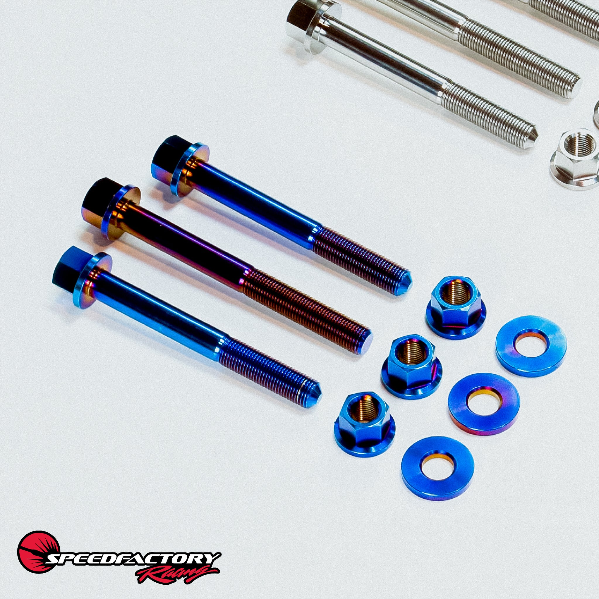 SpeedFactory Racing Titanium EG / DC / EK Engine Mount Hardware Kits