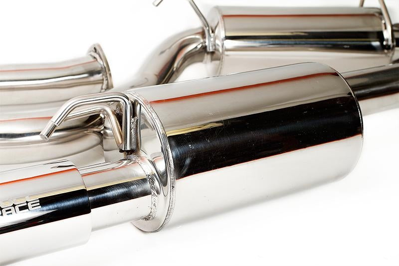 Full-Race 8th Gen Honda Civic Si FG2 / FA5 3" Cat-Back V-Band Exhaust System