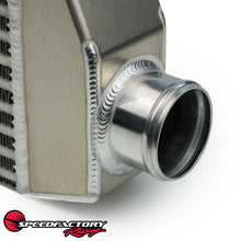 Load image into Gallery viewer, SpeedFactory Racing &quot;Street&quot; Side Inlet/Outlet Universal Front Mount Intercooler - 2.5&quot; Inlet / 2.5&quot; Outlet (300HP-500HP)