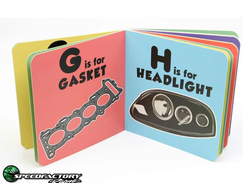 ABC Book For Future Race Car Drivers!