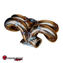 Load image into Gallery viewer, SpeedFactory Racing 06-11 Civic Si (K20/K24) Ramhorn Turbo Manifold