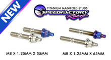 Load image into Gallery viewer, SpeedFactory Racing Titanium Stud Kit - M8x1.25 10pcs - Extended Lengths
