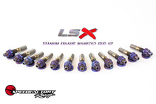 Load image into Gallery viewer, SpeedFactory Racing Chevrolet/GM LSX Titanium Exhaust Manifold Stud Kit