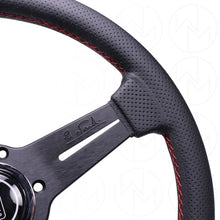 Load image into Gallery viewer, Nardi Classic Steering Wheel - 330mm Perforated Leather w/Red Stitch