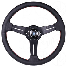 Load image into Gallery viewer, Nardi Classic Steering Wheel - 330mm Perforated Leather w/Red Stitch