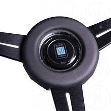 Load image into Gallery viewer, Nardi Classic Steering Wheel - 365mm Leather w/Black Spoke &amp; Leather Ring and Black Stitch
