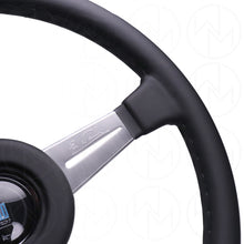 Load image into Gallery viewer, Nardi Classic Steering Wheel - 365mm Leather w/Satin Spoke &amp; Leather Ring and Black Stitch