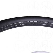 Load image into Gallery viewer, Nardi Classic Steering Wheel - 340mm Leather w/Silver Spoke &amp; Ring and Grey Stitch