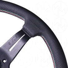 Load image into Gallery viewer, Nardi Sport Rally Deep Corn Italy Edition Steering Wheel - 330mm Perforated Leather &amp; Combo Stitch