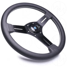 Load image into Gallery viewer, Nardi Competition Steering Wheel - 330mm Perforated Leather w/Grey Stitch