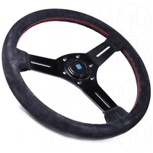 Load image into Gallery viewer, Nardi Competition Steering Wheel - 330mm Suede w/Red Stitch