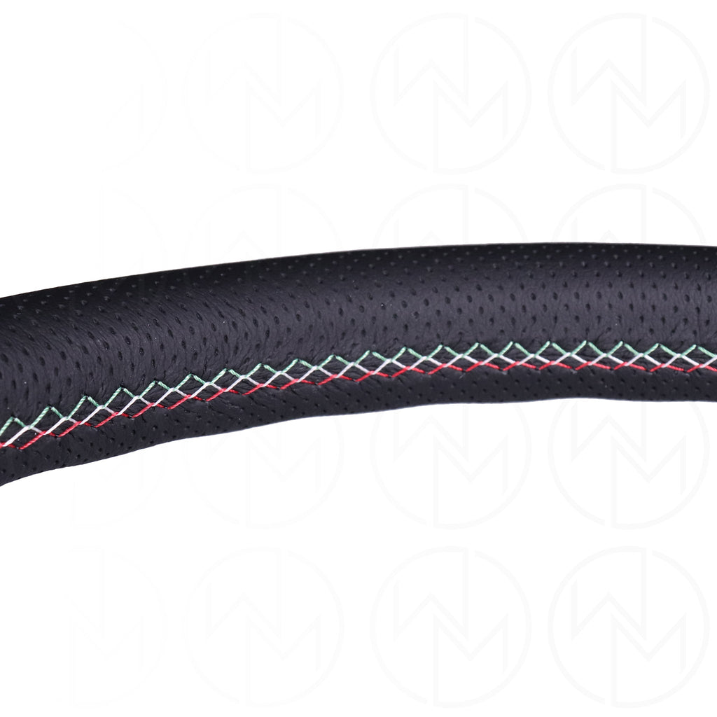 Nardi Sport Rally Deep Corn Italy Edition Steering Wheel - 350mm Perforated Leather & Combo Stitch