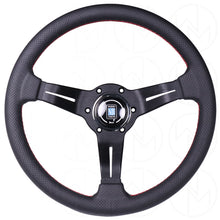 Load image into Gallery viewer, Nardi Sport Rally Deep Corn Steering Wheel - 330mm Perforated Leather w/Red Stitch