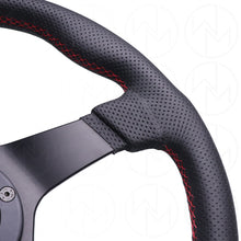 Load image into Gallery viewer, Nardi Gara Sport Steering Wheel - 350mm Perforated Leather w/Red Stitch