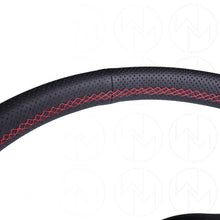 Load image into Gallery viewer, Nardi Gara Sport Steering Wheel - 350mm Perforated Leather w/Red Stitch