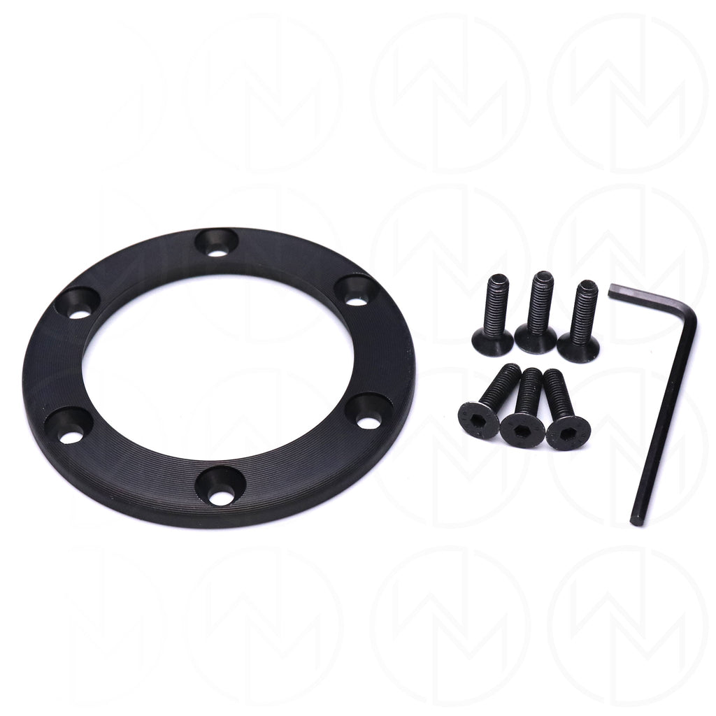 Nardi Gara Sport Steering Wheel - 350mm Perforated Leather w/Red Stitch