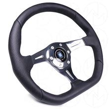 Load image into Gallery viewer, Nardi Basic Kallista Steering Wheel - 350mm Combo Leather w/Polished Spokes