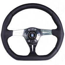 Load image into Gallery viewer, Nardi Basic Kallista Steering Wheel - 350mm Combo Leather w/Polished Spokes