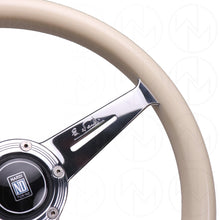 Load image into Gallery viewer, Nardi Marine Steering Wheel - 360mm Ivory White w/Polished Spokes