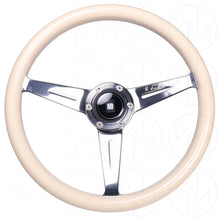 Load image into Gallery viewer, Nardi Marine Steering Wheel - 360mm Ivory White w/Polished Spokes