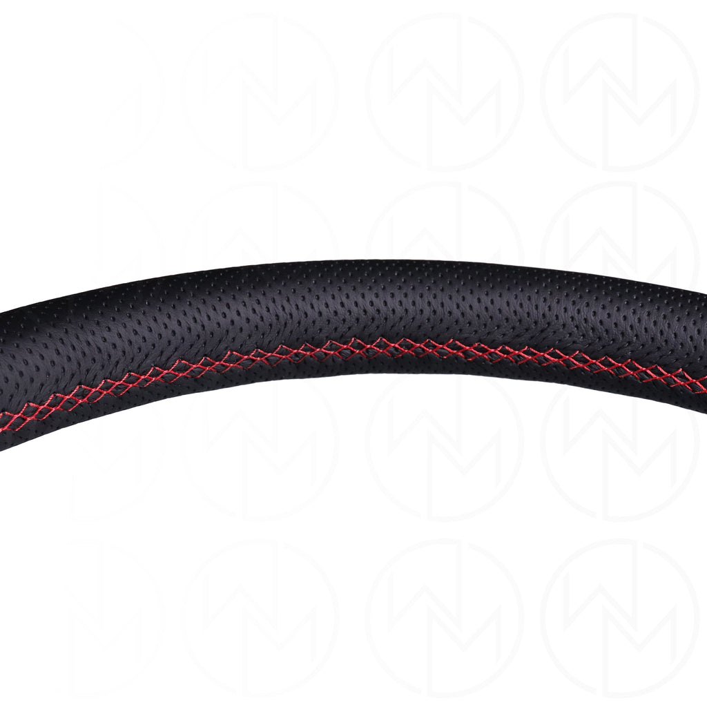 Nardi Sport Rally Deep Corn Steering Wheel - 330mm Perforated Leather w/Red Stitch