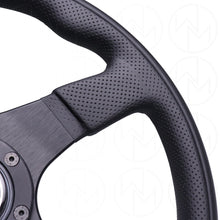 Load image into Gallery viewer, Nardi Twin Line Steering Wheel - 350mm Combo Leather