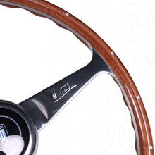 Load image into Gallery viewer, Nardi Classic Anni &#39;50 Wood Steering Wheel - 390mm Polished Spokes