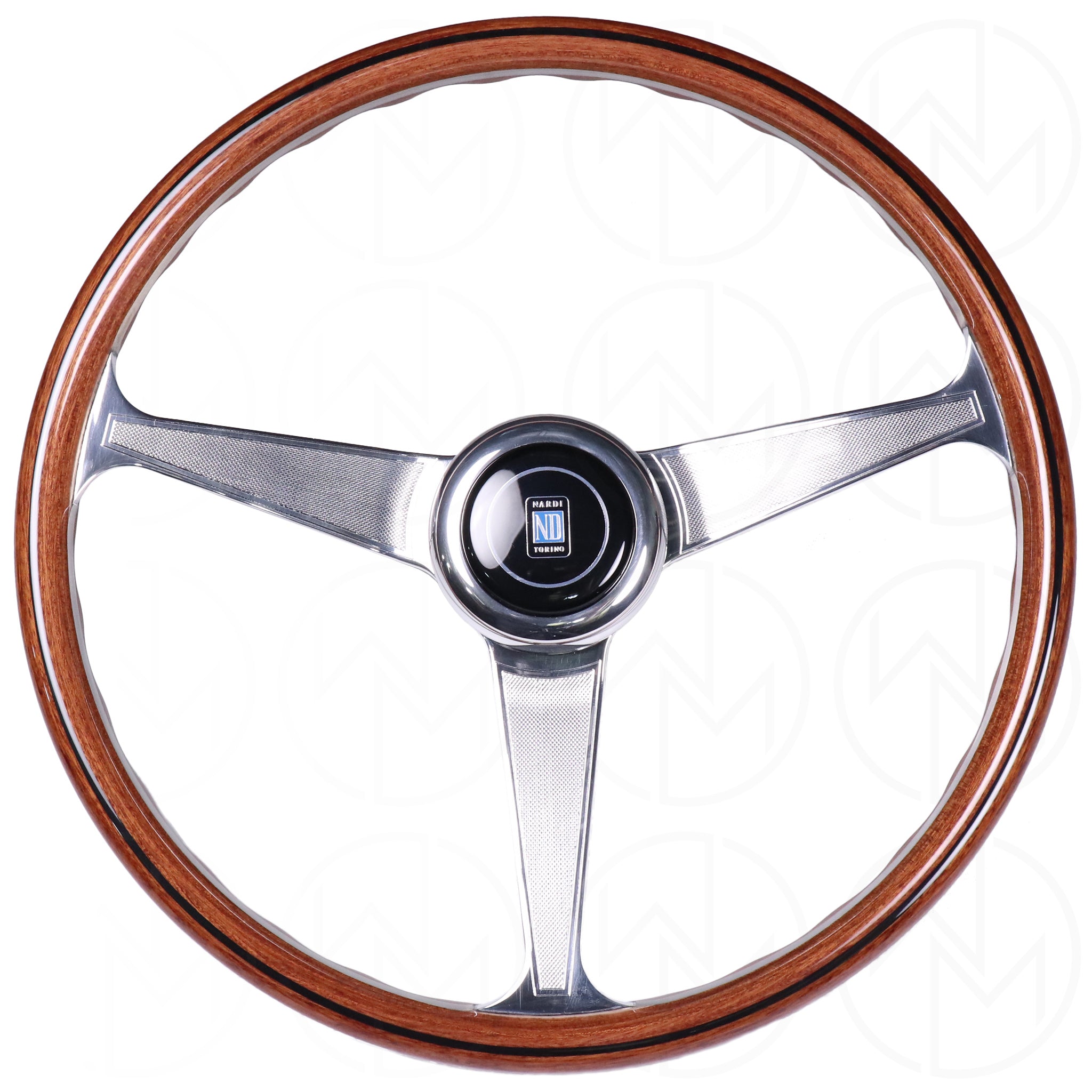 Nardi Classic Anni '60 Wood Steering Wheel - 390mm Polished Grip