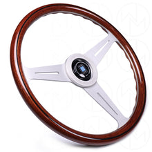 Load image into Gallery viewer, Nardi Classic Wood Steering Wheel - 360mm Silver Spokes