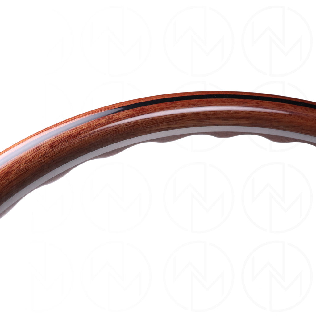 Nardi Classic Wood Steering Wheel - 360mm Polished Spokes