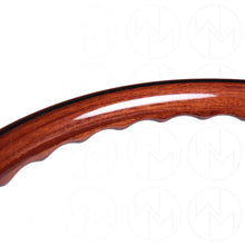Load image into Gallery viewer, Nardi Wood Deep Corn Steering Wheel - 330mm Black Spokes