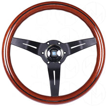 Load image into Gallery viewer, Nardi Wood Deep Corn Steering Wheel - 330mm Black Spokes