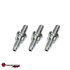 SpeedFactory Racing Titanium M10 x 1.25mm x 55mm Intake or Exhaust Manifold Stud / Nut / Washer (Single Stud Set)