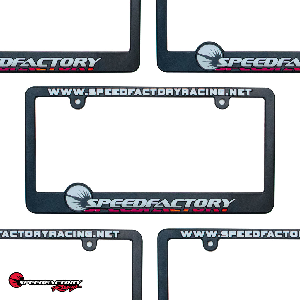 SpeedFactory Racing "Faded" License Plate Frame