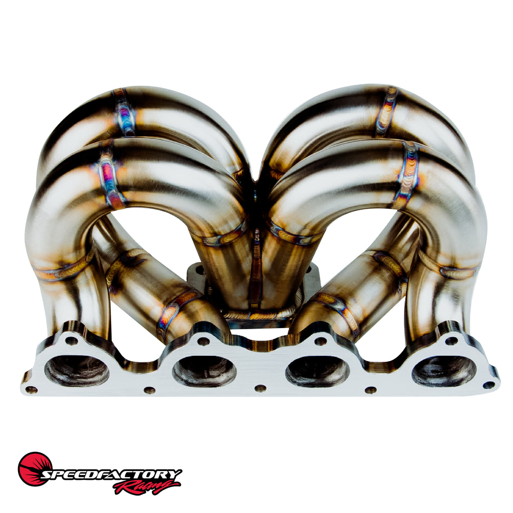 SpeedFactory Racing Stainless Steel Ramhorn Turbo Manifold