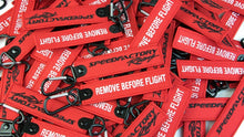 Load image into Gallery viewer, SpeedFactory Racing &quot;Flight&quot; Keychains (Red)