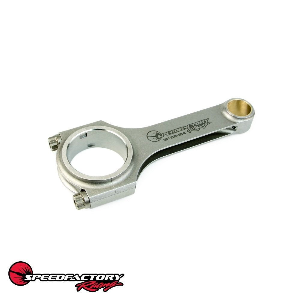 SpeedFactory Racing B18A/B/B20 Forged Steel H-Beam Connecting Rods